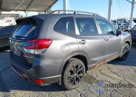 2021 Subaru Forester Sport from USA, damaged, VIN JF2SKARC8MH519036